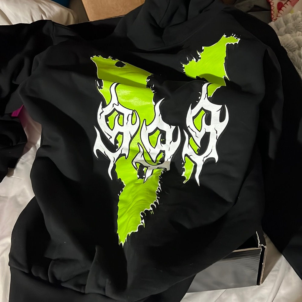 Vlone fighting demons hoodie